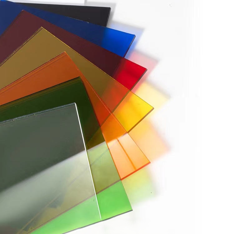 Yüngül qutular üçün rəng akril plastik plexiglas təbəqəsi
